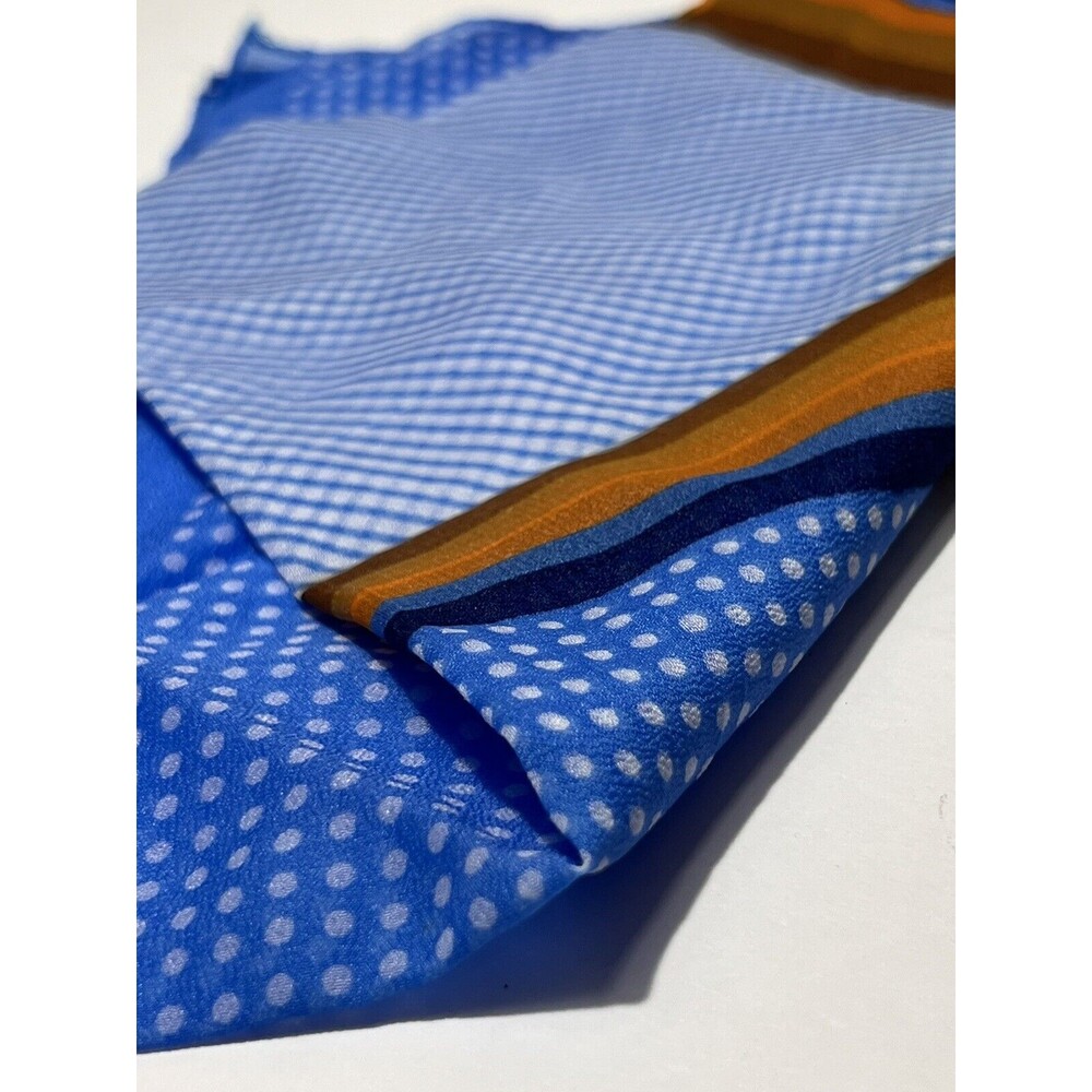 Vintage - Scarf - Japan - Japanese - 60s - 1960s - Polka Dots and Stripes